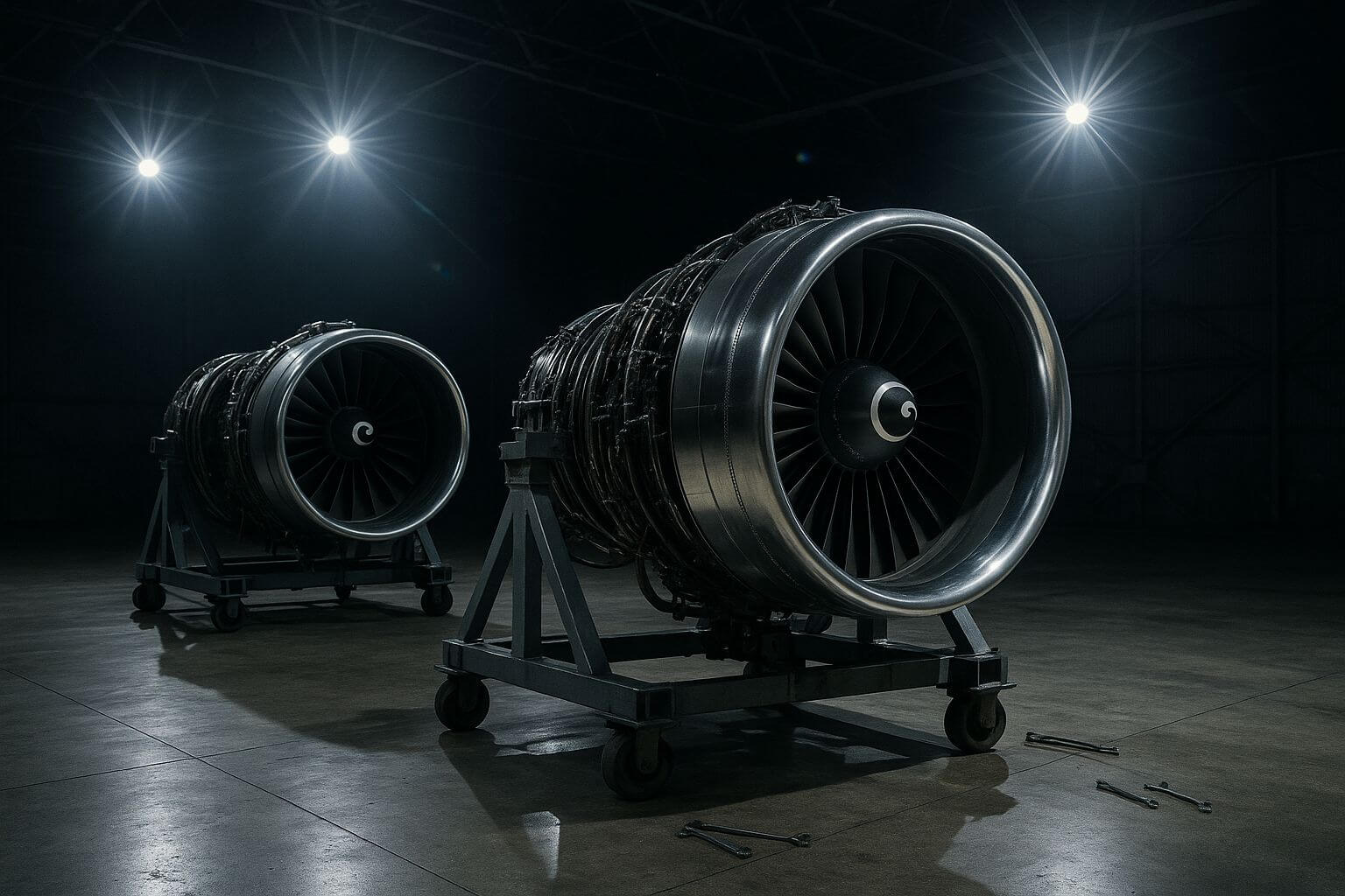 aircraft engine stands